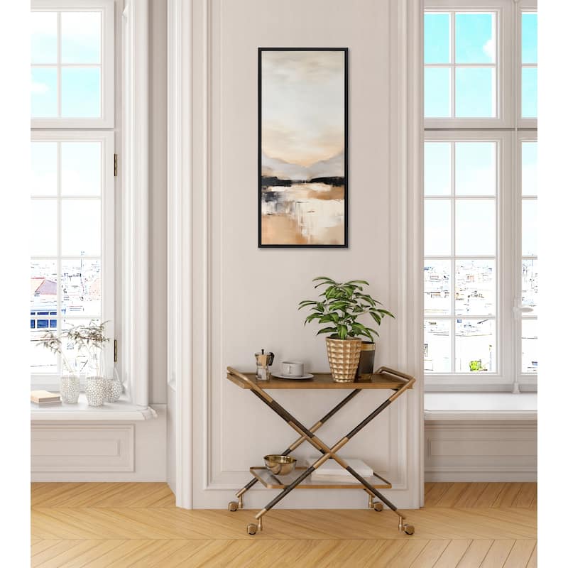 Kate and Laurel Sylvie Peaceful Landscape III Framed Canvas by Amy Lighthall