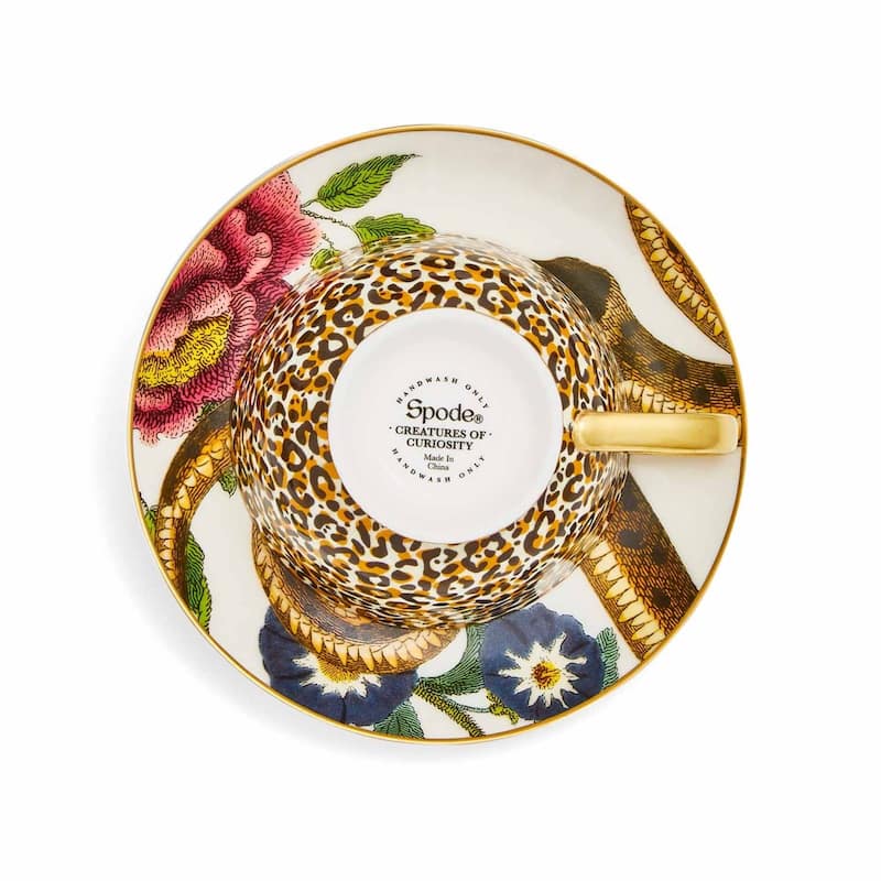 Spode Creatures of Curiosity Teacup and Saucer - 6.7 oz.