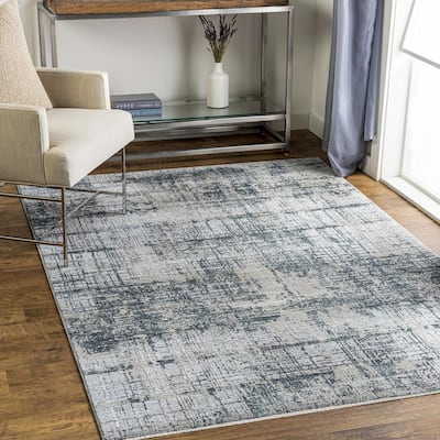 Livabliss Industrial Brunswick Abstract Area Rug