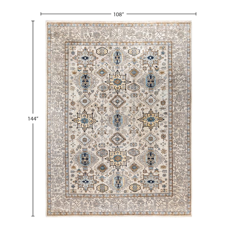 Serapi One-of-a-Kind Hand-Knotted Area Rug - Beige - 9' 0" x 12' 0"