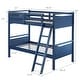 preview thumbnail 26 of 33, Costway Twin Over Twin Bunk Bed Convertible 2 Individual Beds Wooden