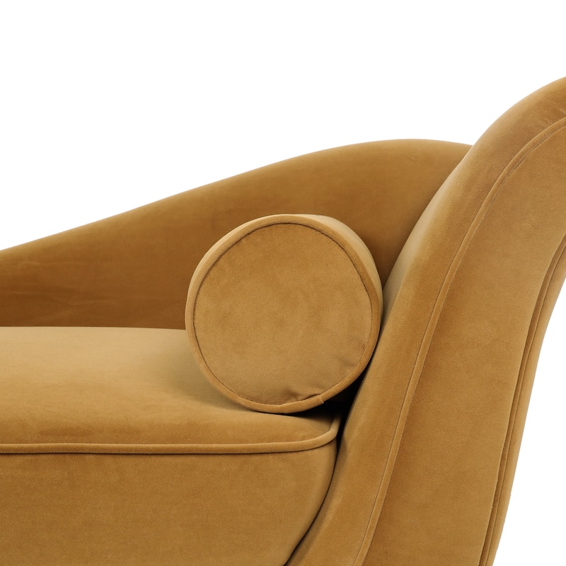 Calvert Upholstered Chaise Lounge by Christopher Knight Home