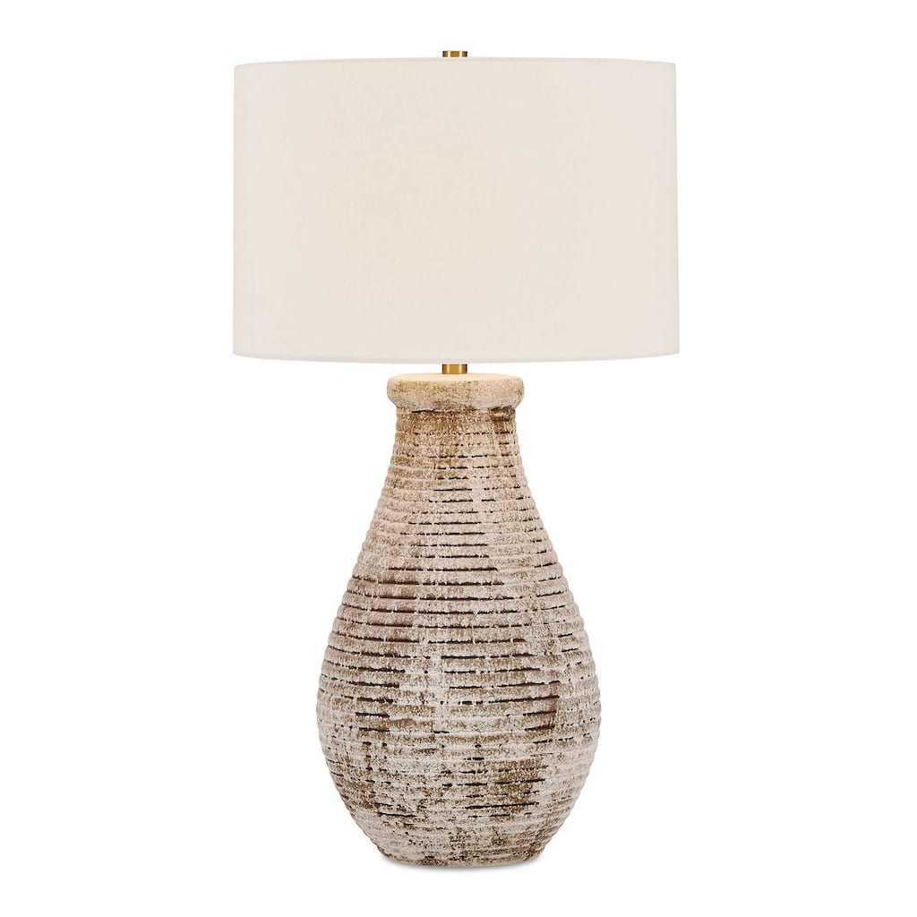 Uttermost Dorothea Textured Table Lamp - 17.00" W x 30.00" H x 17.00" D