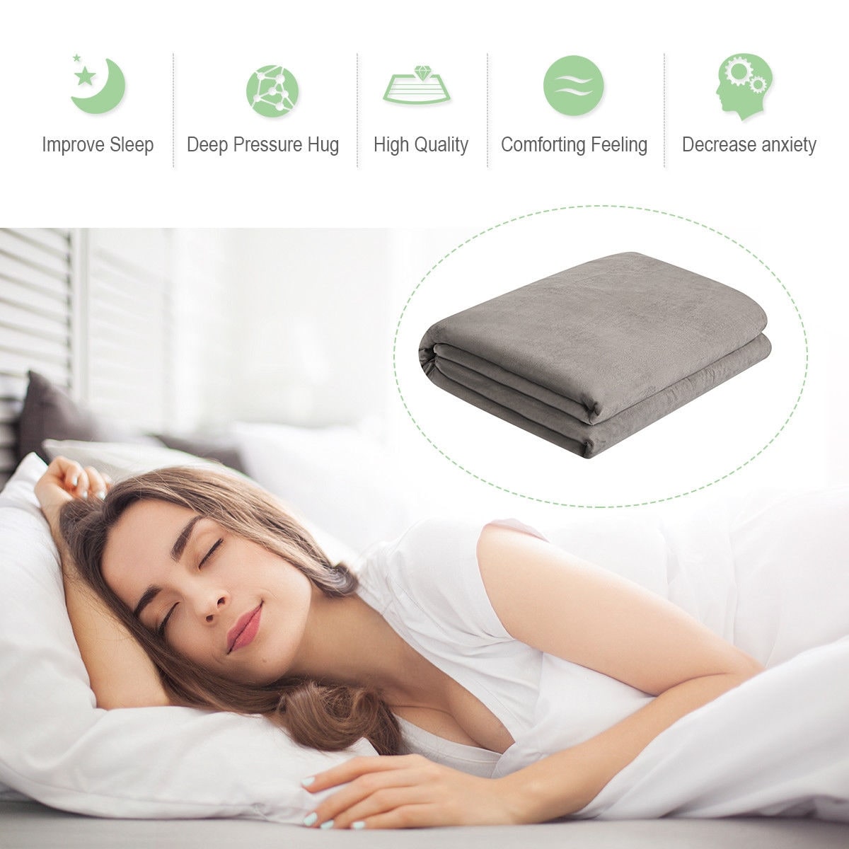 Costway weighted blanket new arrivals