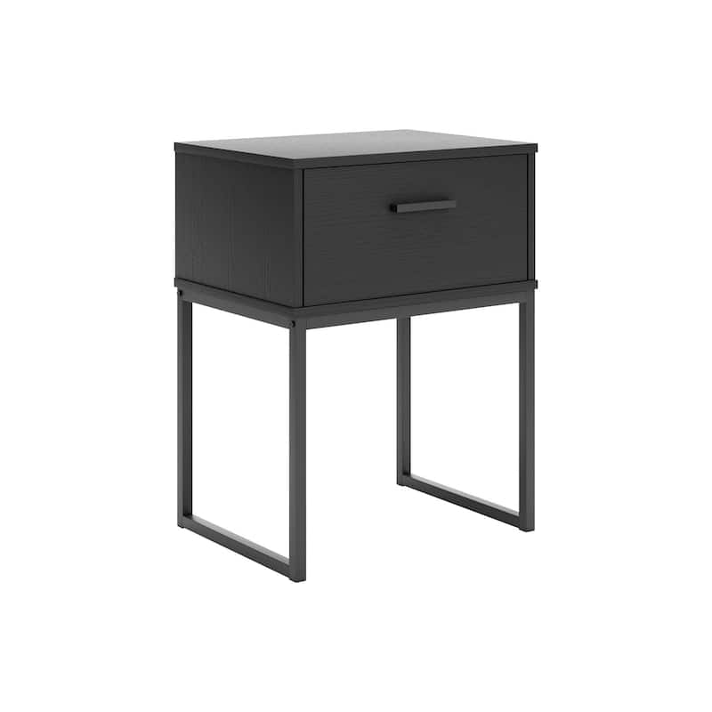 Signature Design by Ashley Socalle Black Nightstand