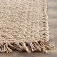 preview thumbnail 7 of 9, SAFAVIEH Handmade Natural Fiber Iqrame Jute Fringe Rug