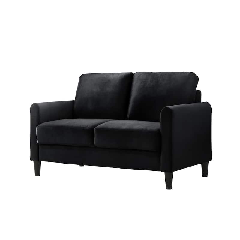 Clayfell Airell Velvet Arm Living Room Set