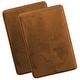 preview thumbnail 102 of 153, Empyrean Ultra Soft Plush Bathroom Rug - Non-Slip, Velvet, Memory Foam Bath Mat - Set of 2 Set of 2 (20x32) - Brown