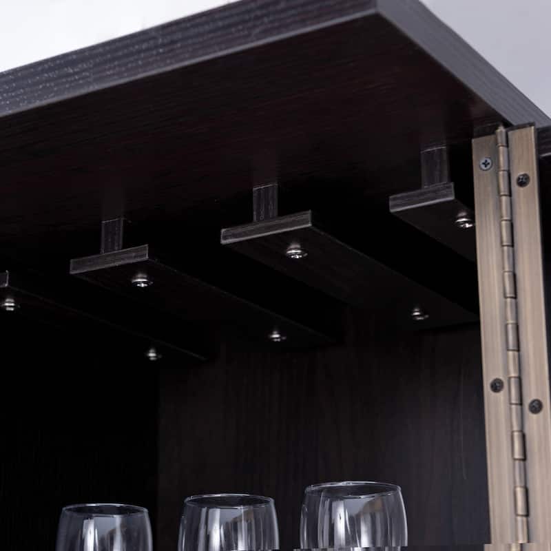 Valentino Contemporary Multi-Storage Bar Cabinet by Furniture of America