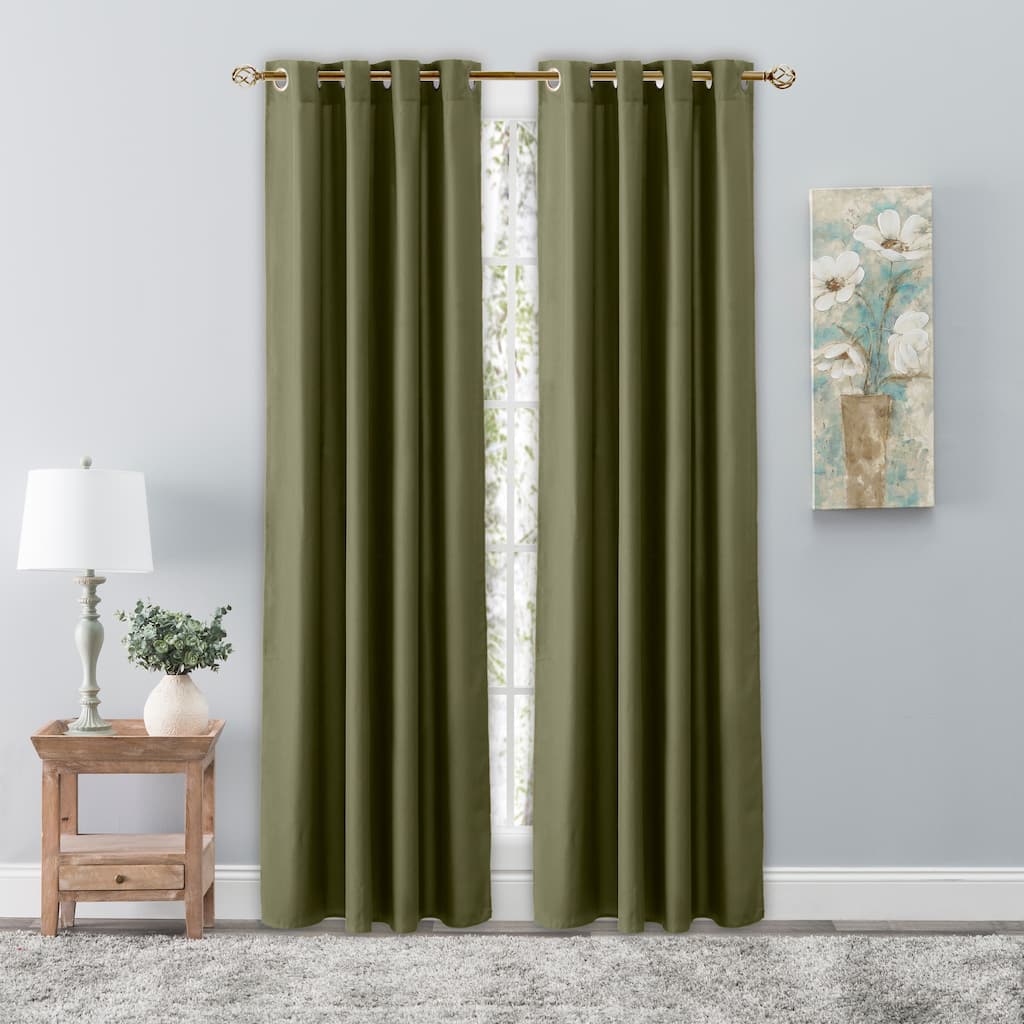 Copper Grove Rushtons Grommet Curtain Panel