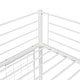 preview thumbnail 8 of 24, Twin Size Metal Loft Bed with Built-in Desk and Grid
