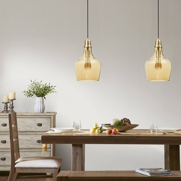 Abalone glass pendant light by hampton hill outlet