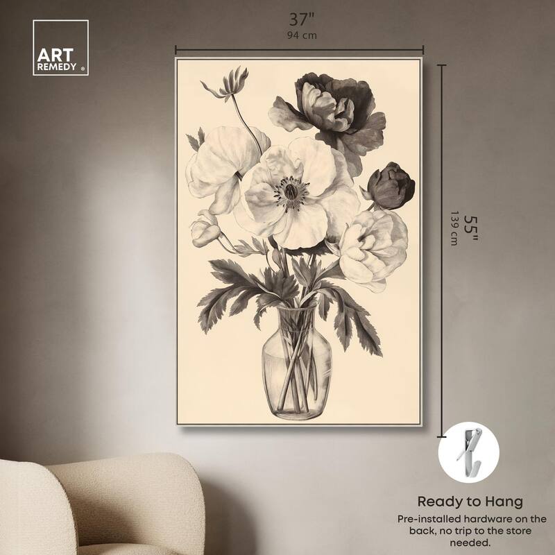 Herbarium's Hush I Canvas by Art Remedy