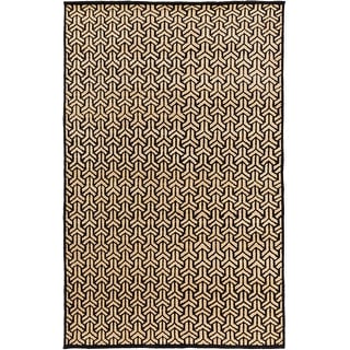Hand-knotted Cochran Viscose Area Rug - 4' x 6' - 4' x 6'