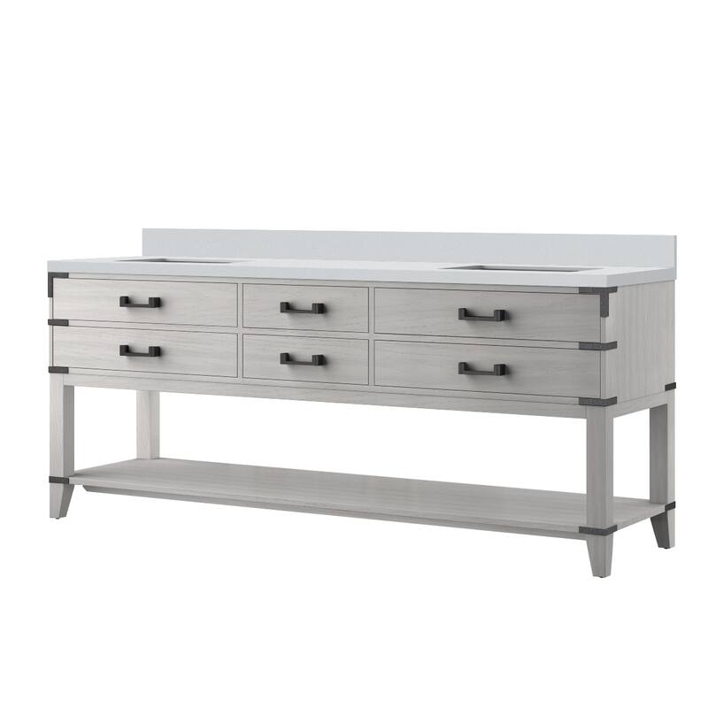 Norwalk Bath Vanity with Quartz Top and Sink