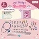 preview thumbnail 2 of 7, Bright Creations Unicorn Charm Bracelet Set for Girls, DIY Jewelry (71 Pieces)