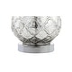 preview thumbnail 9 of 11, Jane 25.5" Glass LED Table Lamp, Mercury Silver (Set of 2) by JONATHAN Y