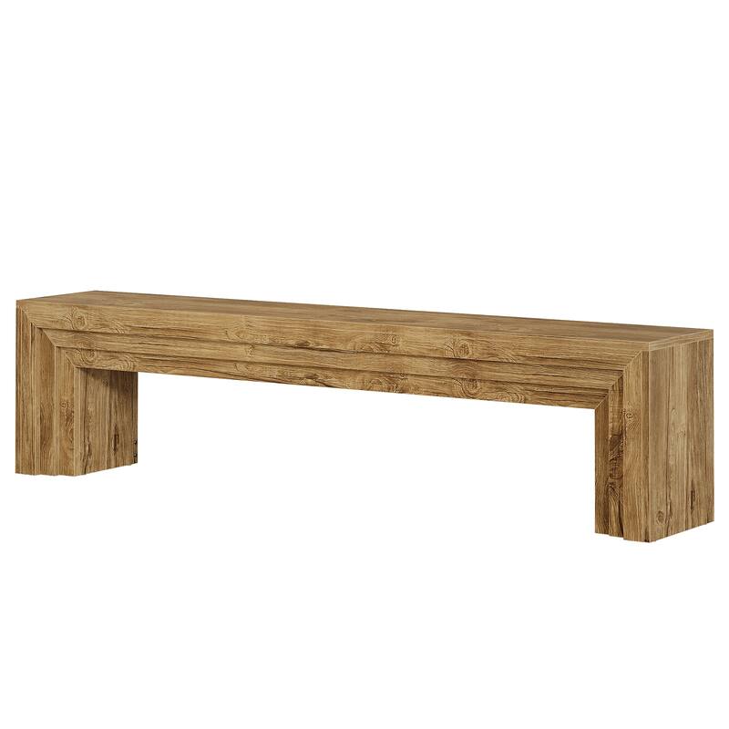 71" Extra Long Entryway Bench, Shoe Bench Seating for Hallway, End of Bed, Living Room, Sofa Back, Dining Room