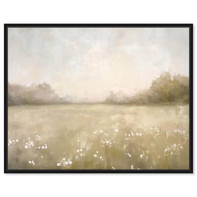 Peaceful Expanse Canvas by Art Remedy