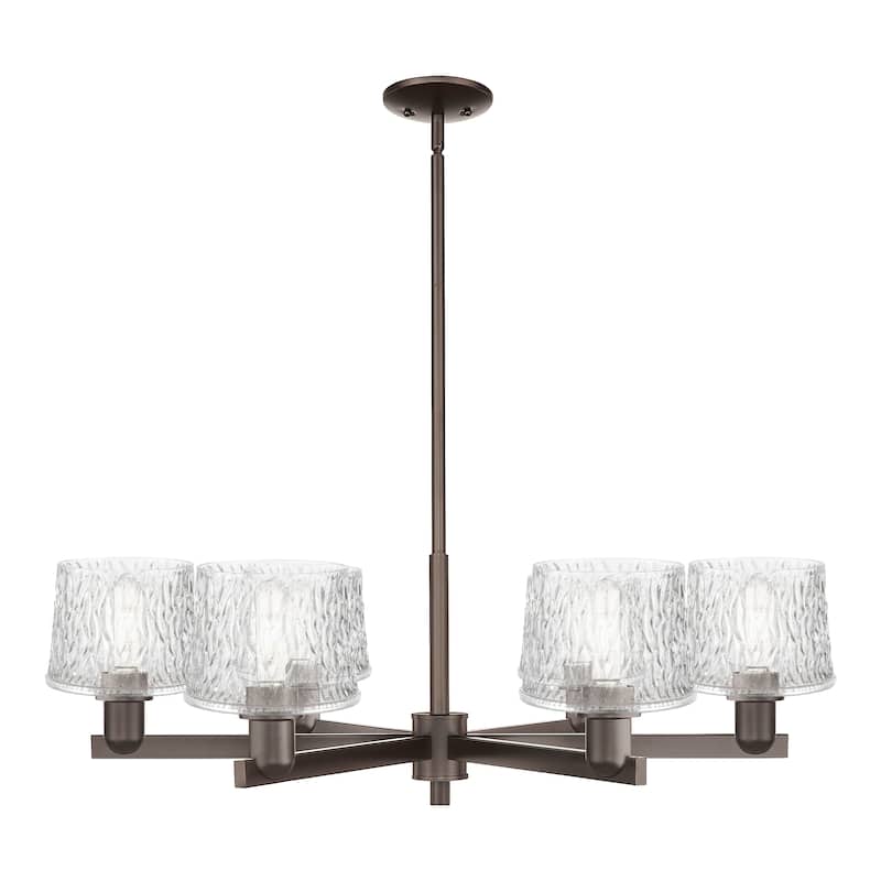 Innovations Lighting Endless Possibilities Arcadia - Niagara - 6 Light 36" Stem Hung Chandelier - Oil Rubbed Bronze