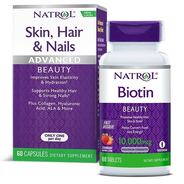 Natrol Biotin - Fast Dissolve - Strawberry - 10,000 mcg - 60 Tablets - Overstock - 20733168 Natrol Biotin - Fast Dissolve - Strawberry - 10,000 mcg - 60 Tablets - Overstock - 20733168