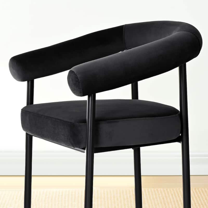 High-back upholstered Chairs (Set of 4)