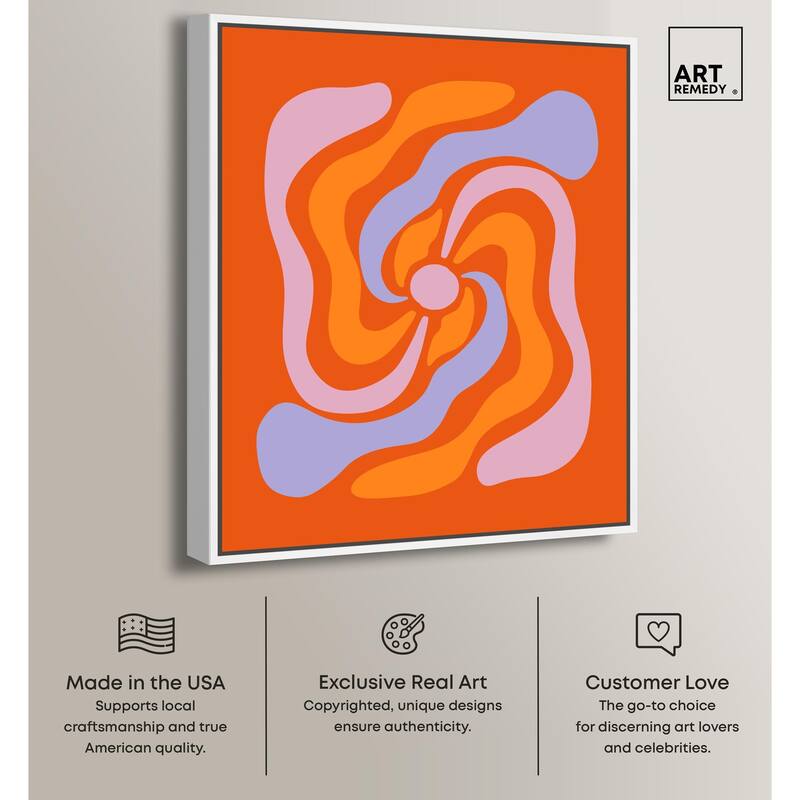 To Paste the Petals Canvas by Art Remedy