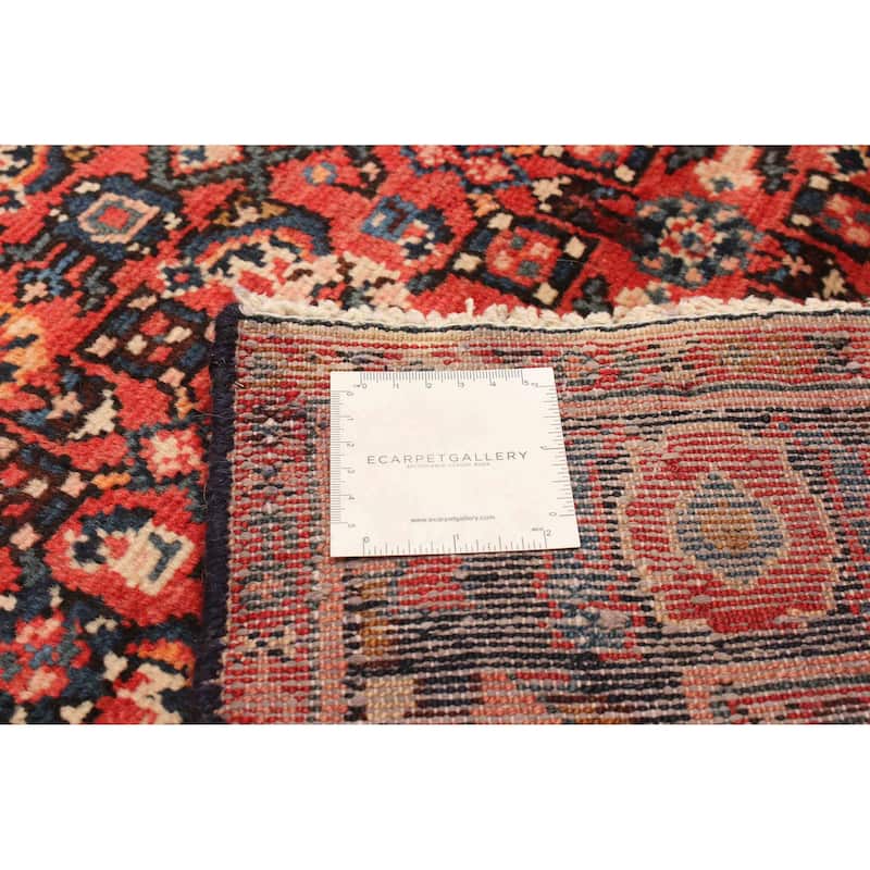 ECARPETGALLERY Hand-knotted Andelz Red Wool Rug - 4'9 x 6'9