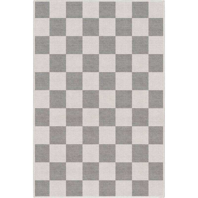 Well Woven Apollo Square Modern Geometric Flat-Weave Area Rug