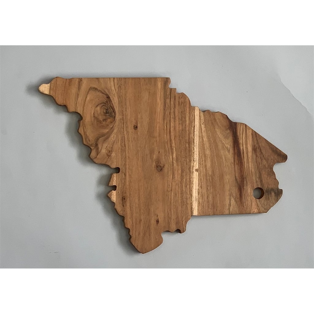 Acacia Wood "Maine" Cutting Board - A - Natural