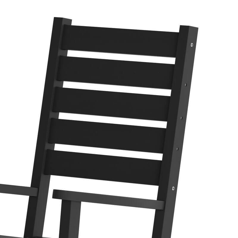 Classic Outdoor All-Weather HDPE Rocking Chair