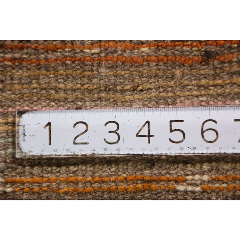 Trellis Moroccan Oriental Runner Rug Hand-Knotted Wool Carpet - 2'8" x 10'0"