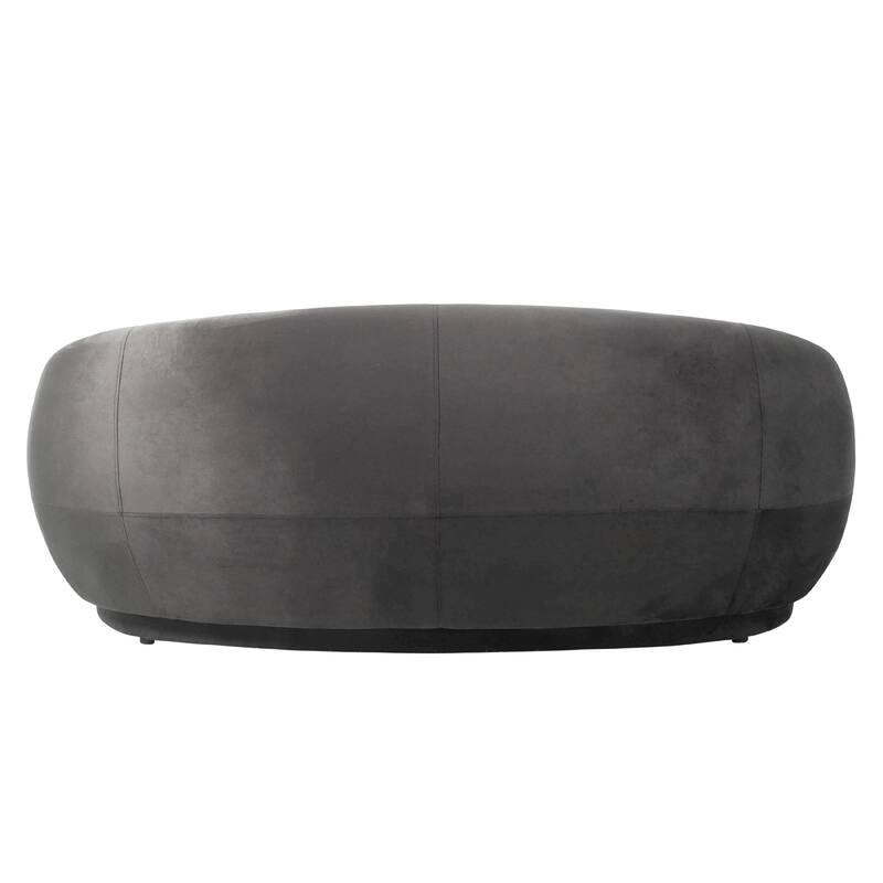 Faze 3 Seater Velvet Upholstered Solid Wood Frame Sofa with Plush Foam Cushions, No Assembly for Living Room, Home Office, Bed