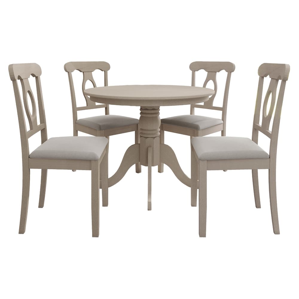 CraftPorch Mid-Century 5-piece Wooden Dining Set