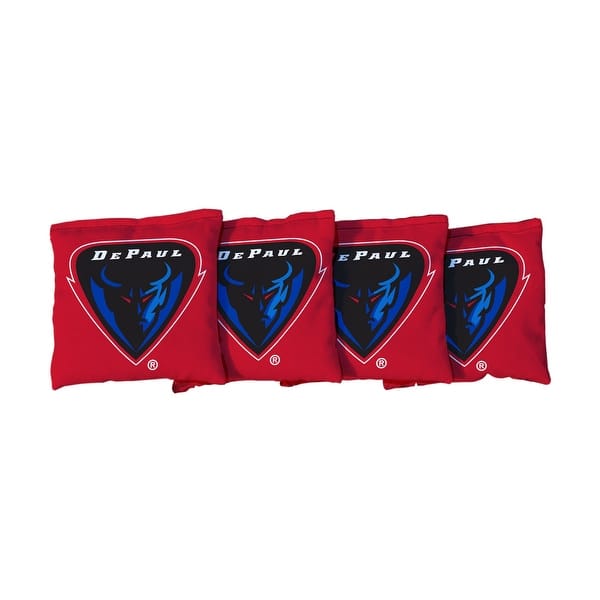 slide 2 of 3, DePaul Blue Demons Cornhole Bags All-Weather Resin Filled