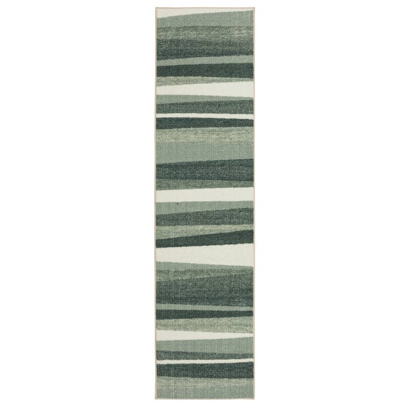 Mohawk Home Mayan Sunset Sierra Multicolor Stripe Area Rug