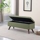preview thumbnail 2 of 56, HomePop Modern Storage Bench