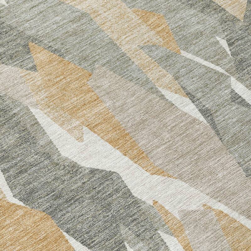 Machine Washable Indoor/ Outdoor Contemporary Dylan Chantille Rug