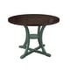 preview thumbnail 5 of 13, 5-Piece Round Dining Set with Hollow Chair Back