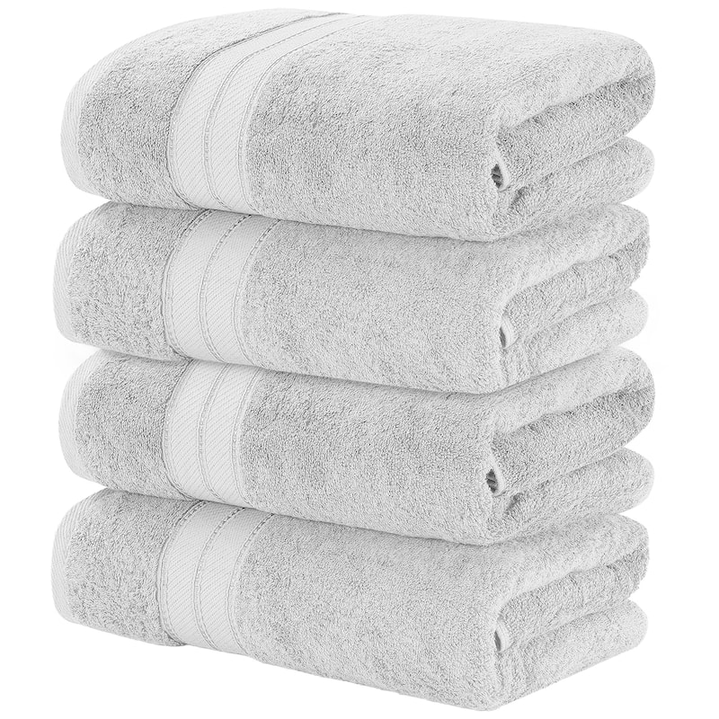 Modern Threads 4 Pack SpunLoft™ Bath towel - 30x54 - Grey