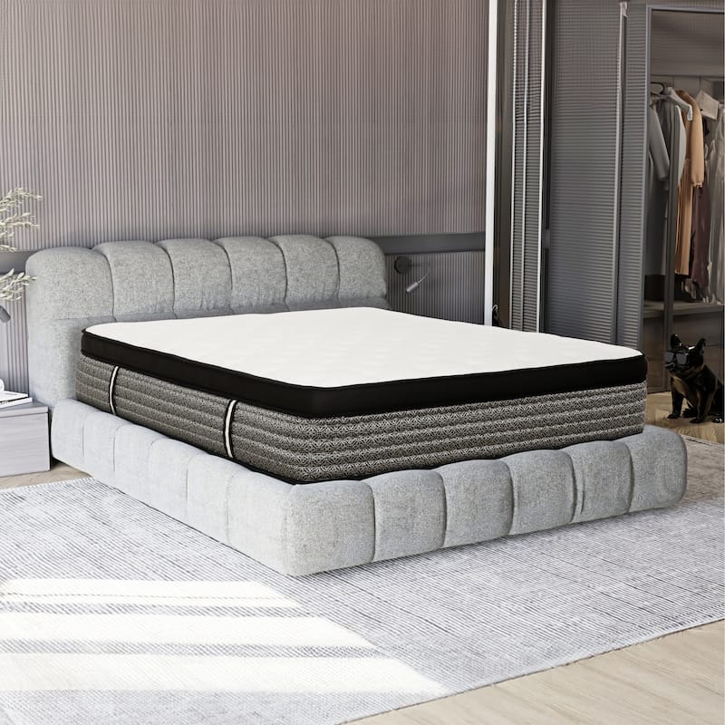 Majestic 16 in. Pocket Coil Hybrid Mattress - Full