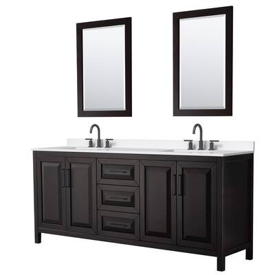 Wyndham Collection WCV252580D-QTZ-US3M24 Daria 80" Free Standing