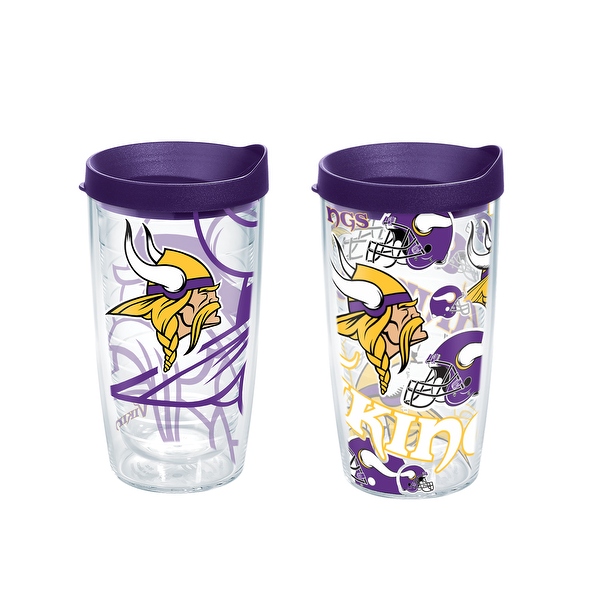 Beyond　Over　Tumbler　Vikings　NFL　oz　Genuine　Bath　with　Bed　All　and　lids　Set　26439343　Minnesota　16