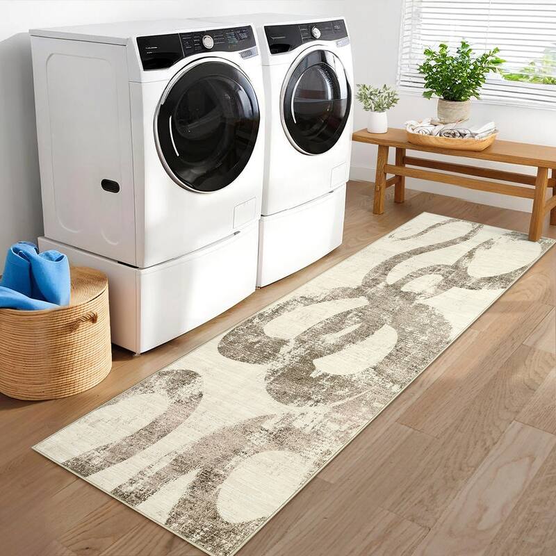Modern Washable Area Rug Animal Snake Pattern Rug Home Decor Snake Carpet, Low Pile Non Slip Rug