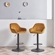 preview thumbnail 13 of 24, Corvus Wendy Contemporary Adjustable Bar Stool (Set of 2) Brown