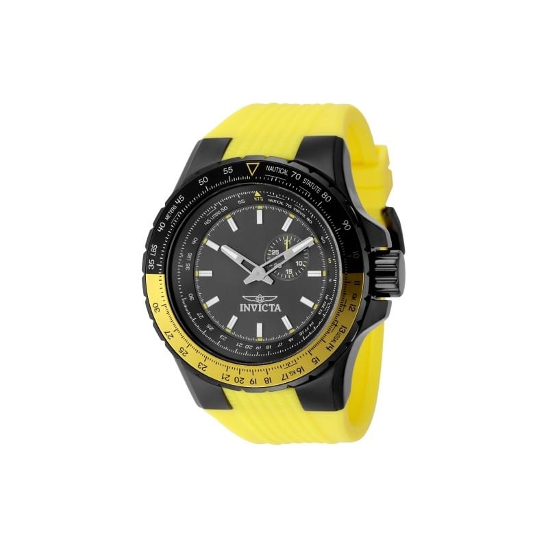 Invicta Men's 49723 Aviator Quartz VD72 Gunmetal Dial Watch