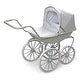 preview thumbnail 2 of 7, Badger Basket London Doll Pram - Executive Gray