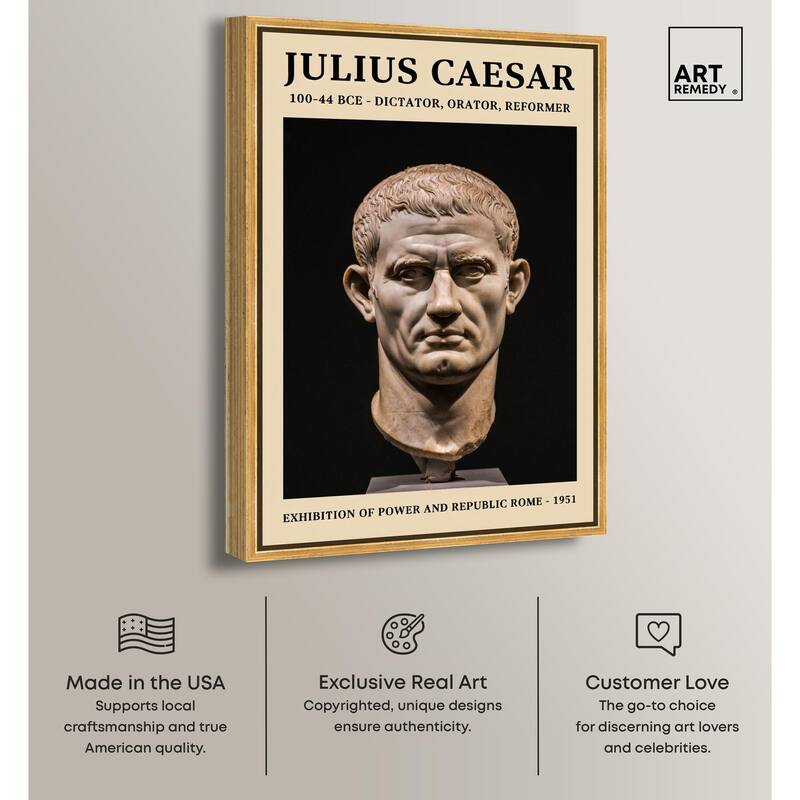 Roman Leader Canvas by Art Remedy