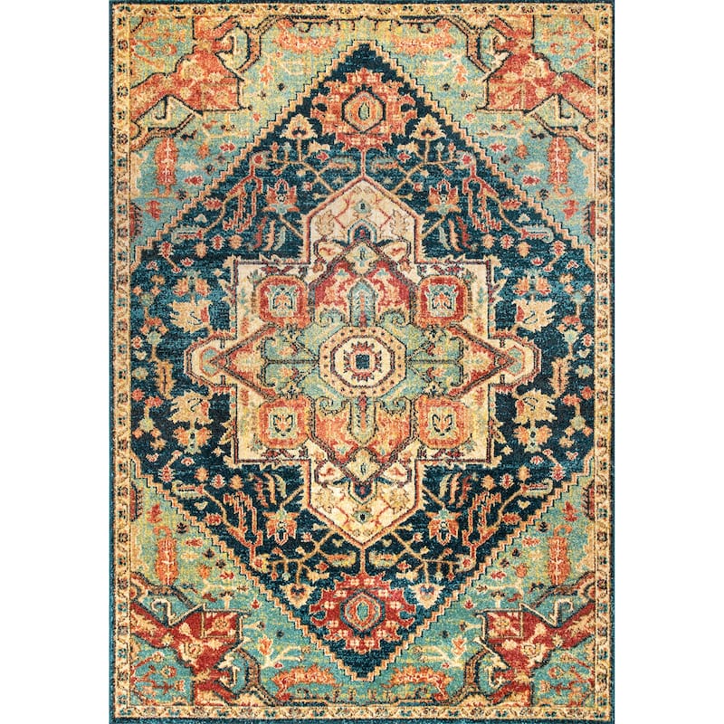 Nuloom Tabetha Tribal Medallion Area Rug
