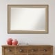 preview thumbnail 79 of 103, Beveled Bathroom Wall Mirror - Elegant Frame